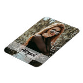 Flexible Magnet photo et nom personnalisé (Côté Gauche)