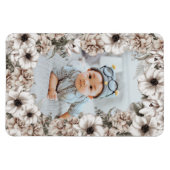 Flexible Magnet photo floral rustique (Horizontal)
