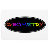 Flexible Magnet photo géométrique Señor (Horizontal)