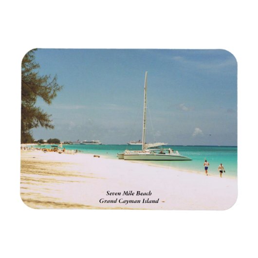 Flexible Magnet photo Grand Cayman (Horizontal)