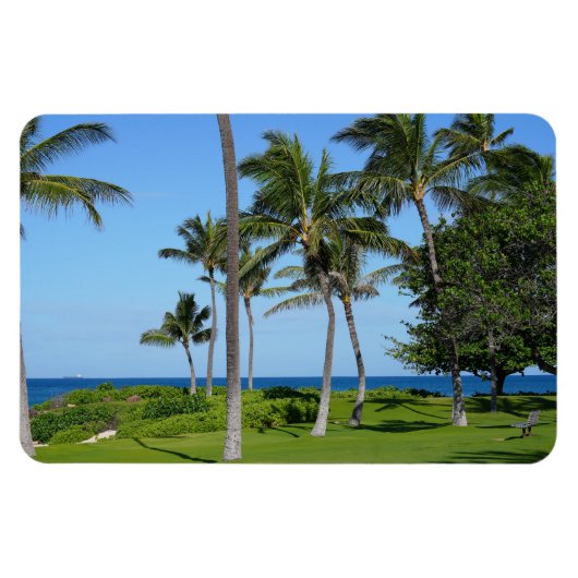 Flexible Magnet photo Hawaiian Coastal View (Horizontal)