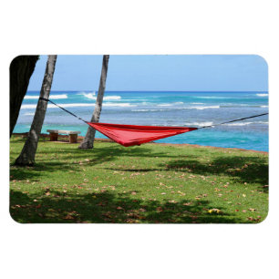 Flexible Magnet photo Hawaiian Ocean View