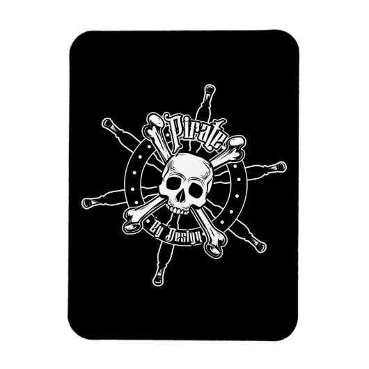 Flexible Magnet photo pirate (Vertical)