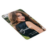 Flexible Magnet photo pour diplômés (Côté Droit)