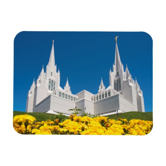 Flexible Magnet photo San Diego Temple 3"x4" (Horizontal)