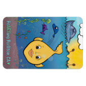 Flexible Magnet - Poisson Goldie - Buellton.Art (Horizontal)