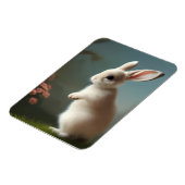 Flexible Magnet Portrait de lapin mignon (Côté Gauche)