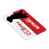 Flexible Magnet pour lave-vaisselle pour chien de chiot - N (Côté Droit)