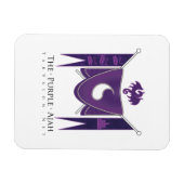 Flexible Magnet pourpre (Horizontal)