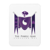 Flexible Magnet pourpre (Vertical)