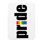 Flexible Magnet Premium gay pride (Vertical)