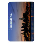 Flexible Magnet Premium Philly Sunset Skyline (Vertical)
