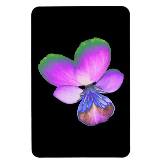 Flexible Magnet Premium Pretty Pansy (Vertical)