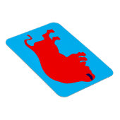 Flexible Magnet Red Bull 3"x4" (Côté Droit)