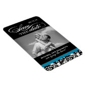 Flexible Magnet Réservez la date Damas classique (Côté Droit)