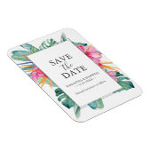 Flexible Magnet Réservez la date de mariage de destination  (Côté Droit)