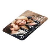 Flexible Magnet Réservez la date de script Whimsical (Côté Gauche)