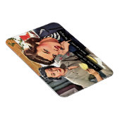 Flexible Magnet rétro ménager des années 1950 "Pas de remèd (Côté Droit)