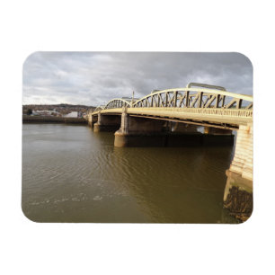 Flexible Magnet Rochester Bridge UK 3"x4"