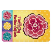 Flexible Magnet - Roses pop - Buellton.Art (Horizontal)
