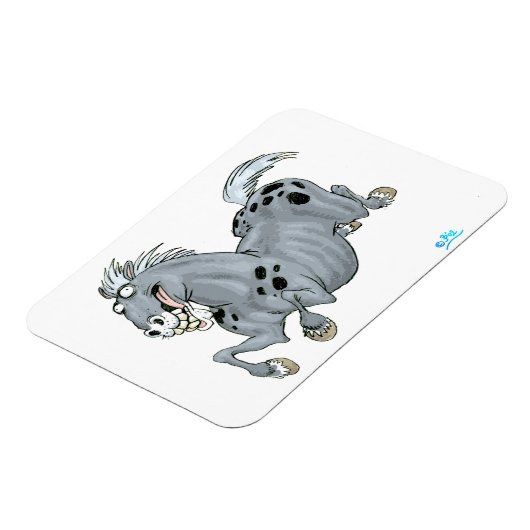 Flexible Magnet souple Crazy Cartoon Horse (Côté Gauche)