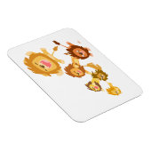 Flexible Magnet souple de la Parade des Lions de Cartoon mi (Côté Droit)