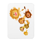 Flexible Magnet souple de la Parade des Lions de Cartoon mi (Vertical)