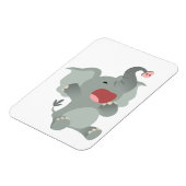Flexible Magnet souple Eléphant Cartoon Sleepy (Côté Gauche)