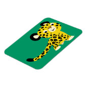 Flexible Magnet souple Leopard doux en dessin (Côté Gauche)