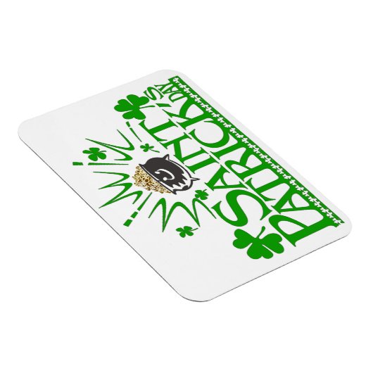 Flexible Magnet souple pour pot d’or St. Patrick (Côté Droit)