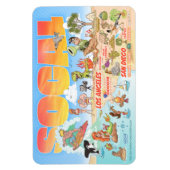 Flexible Magnet Southern California Beach Paradise (Vertical)