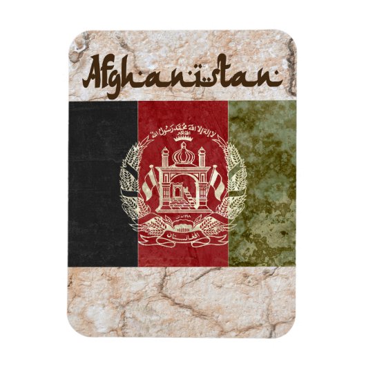 Flexible Magnet souvenir Afghanistan (Vertical)