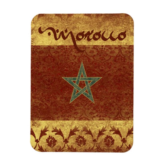 Flexible Magnet souvenir du Maroc (Vertical)