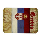Flexible Magnet souvenir Serbie (Horizontal)
