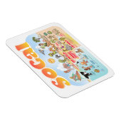 Flexible Magnet souvenir SoCal (Côté Droit)