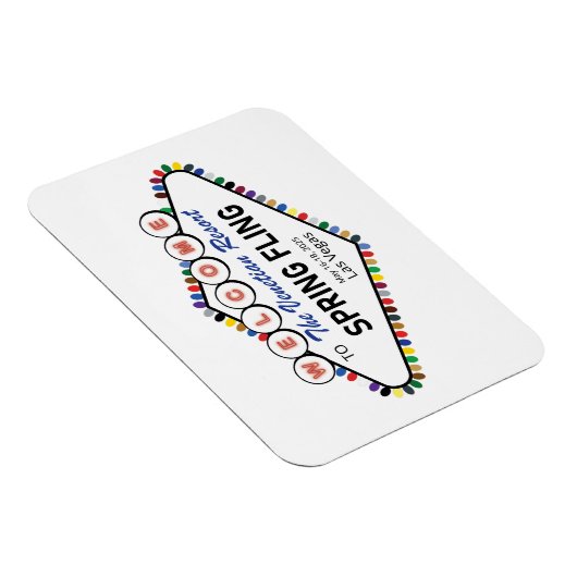 Flexible Magnet Spring Fling 2025 (Côté Droit)