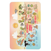 Flexible Magnet Sunny Southern California (Vertical)