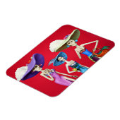 Flexible Magnet Tres Catrinas (Côté Gauche)