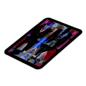 Flexible Magnet Tuxedos noir (Côté Gauche)