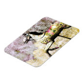 Flexible Magnet vintage à cheval Joyeux-Go-Round (Côté Gauche)