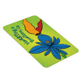 Flexible Magnet - Violet(te) et un papillon - Buellton.Art (Côté Droit)