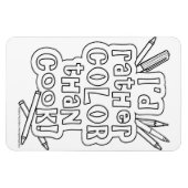 FLEXIBLE MAGNET VOUS POUVEZ COULER - JE VOUDRAIS PLUTÔT COU (Horizontal)