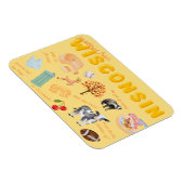 Flexible Magnet Wisconsin (Côté Droit)