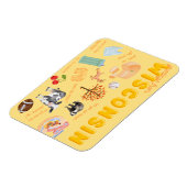 Flexible Magnet Wisconsin (Côté Gauche)