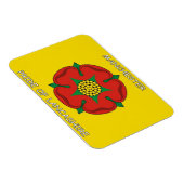 Flexible Manchester - Fierté du Lancashire Fridge Magnet (Côté Droit)