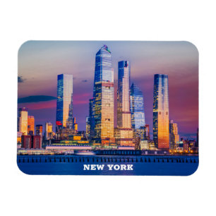 Flexible Manhattan New York Magnet