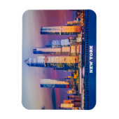 Flexible Manhattan New York Magnet (Vertical)