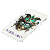 Flexible Mardi Gras Magnet (Côté Gauche)