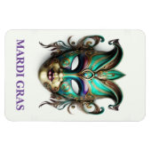 Flexible Mardi Gras Magnet (Horizontal)
