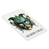 Flexible Mardi Gras Magnet (Côté Droit)